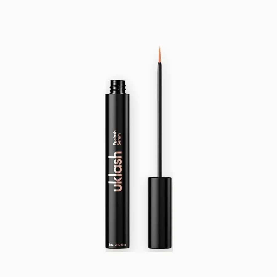 UKLASH eyelash growth serum, black 3 ml bottle with fine liner applicator